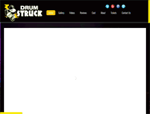 Tablet Screenshot of drumstruck.com